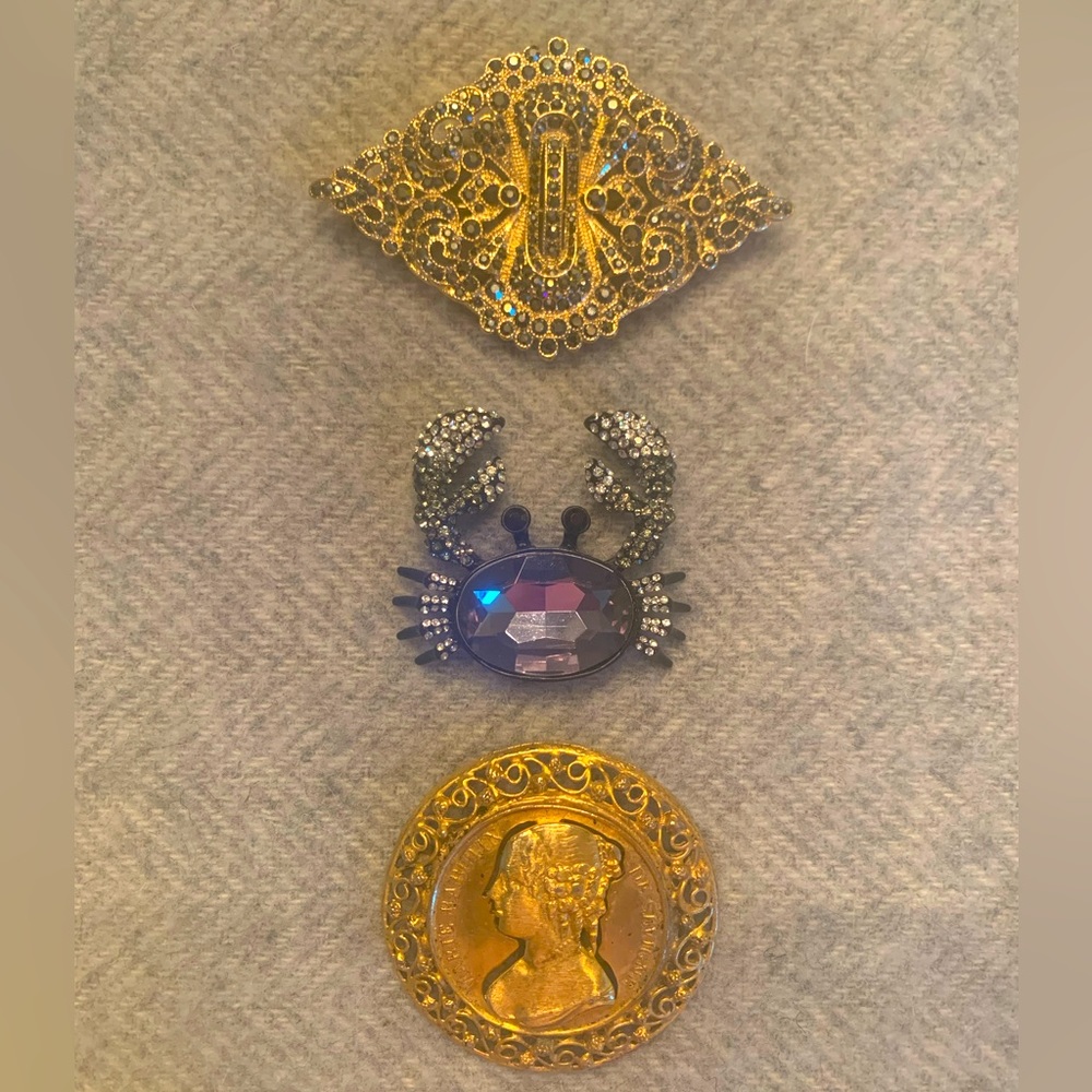 Brooches (Bundle of Three)